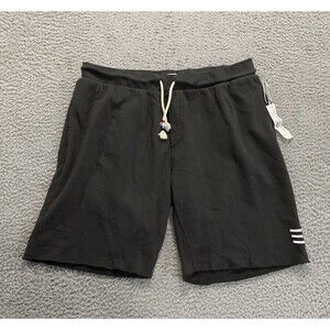 Sol Angeles Shorts Mens XL Black Drawstring Gym Outdoor NWT